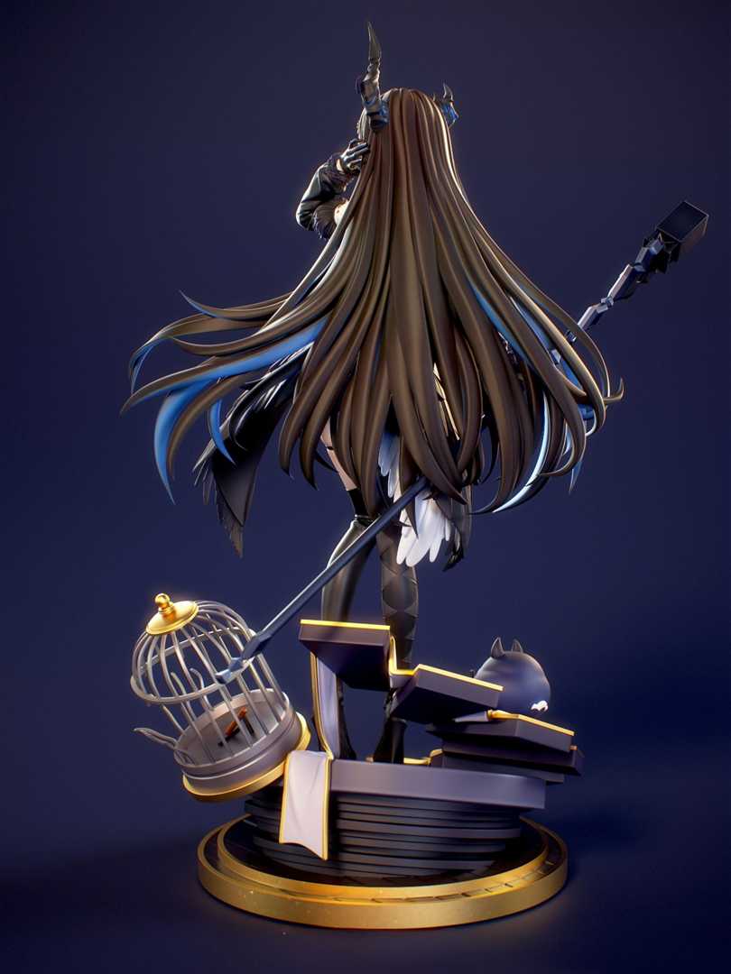 3767 Nerissa Ravencroft - Virtual YouTuber - STL 3D Print Files