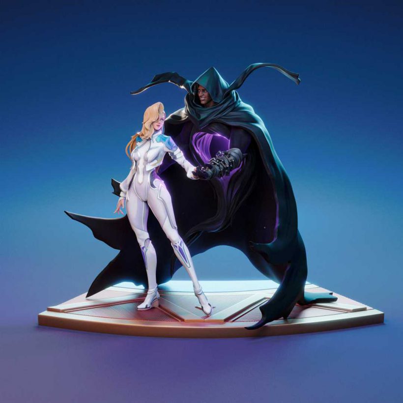 3731 Cloack and Dagger - Marvel Comics - STL 3D Print Files