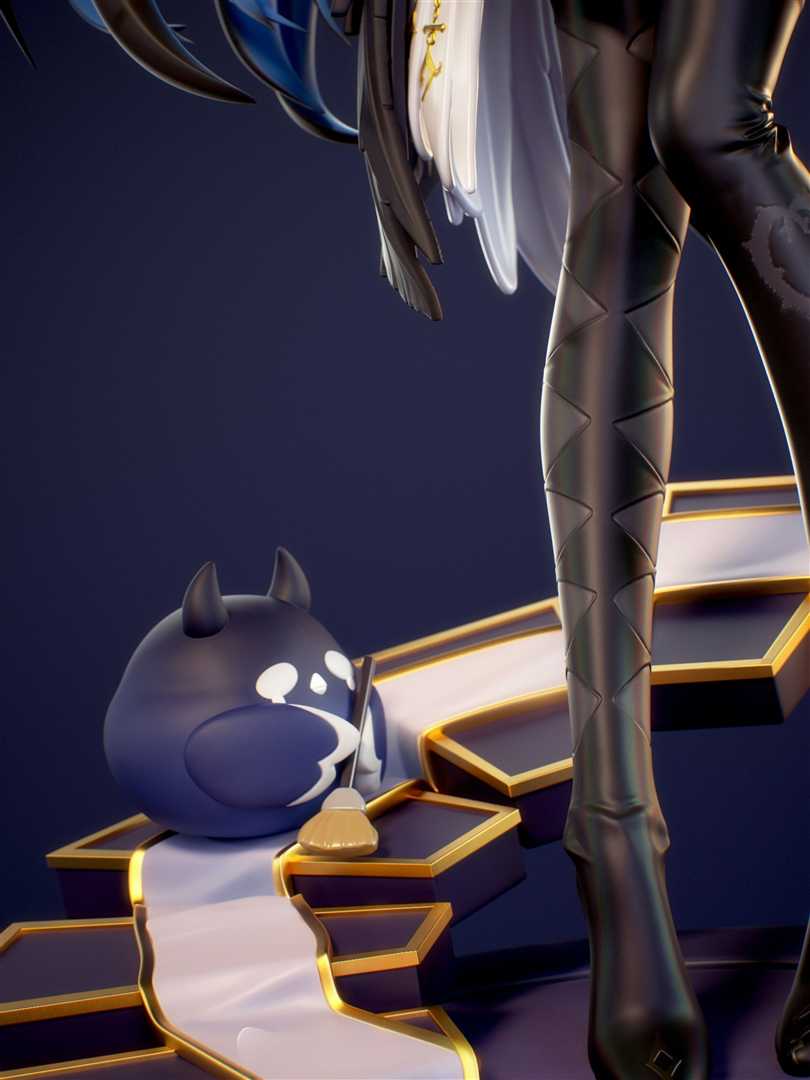 3767 Nerissa Ravencroft - Virtual YouTuber - STL 3D Print Files