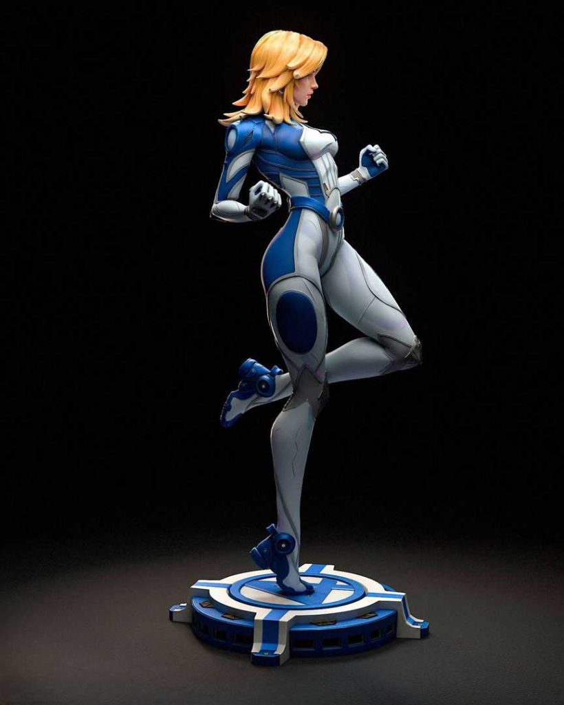 3770 Invisible Woman - Fantastic Four - STL 3D Print Files