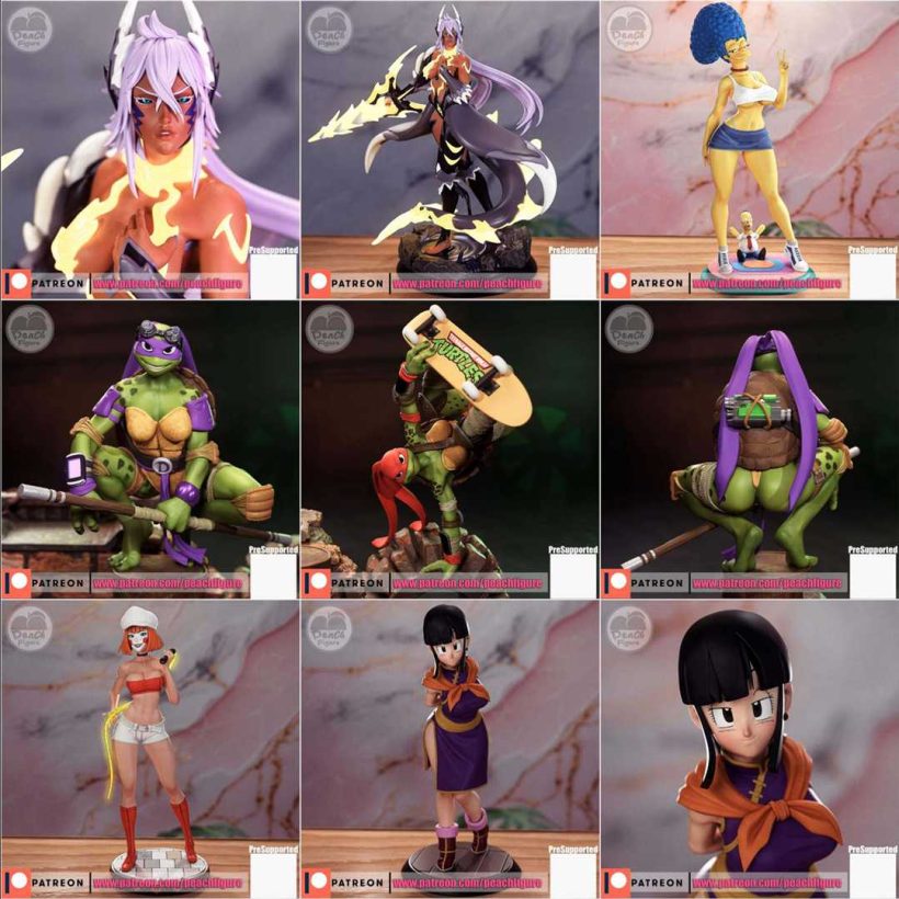 January 2025 Peach Figure
