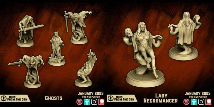 January 2025 Minis From The Den