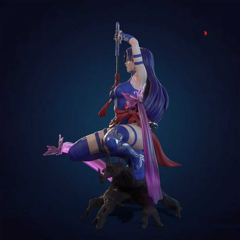 3806 Psylocke - X-men - STL 3D Print Files