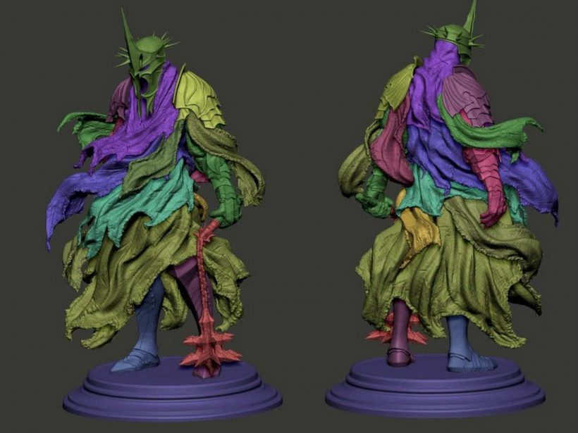 LOTR – The Witch King of Angmar - STL Files for 3D Print
