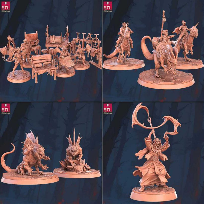 January 2025 STL Miniatures