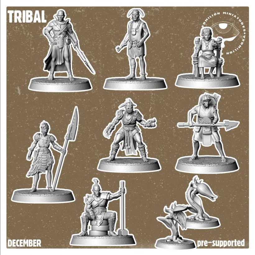 December 2023 Vermilion Miniatures