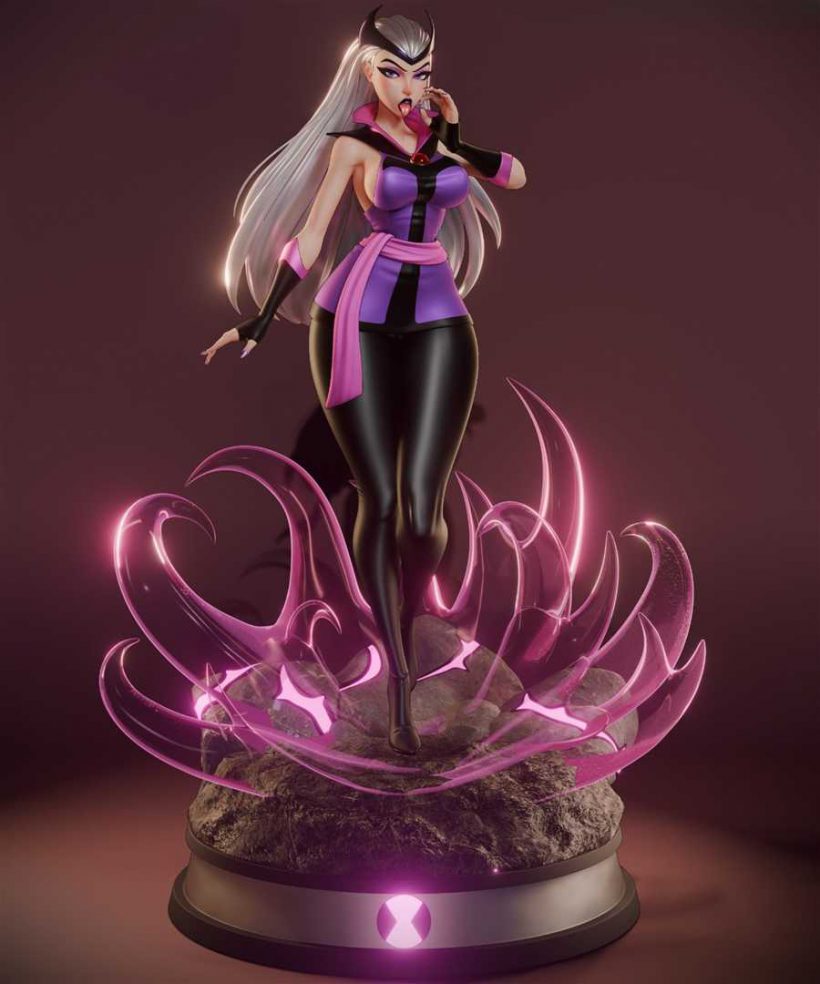 3896 Charmcaster NSFW - Ben 10 - STL 3D Print Files