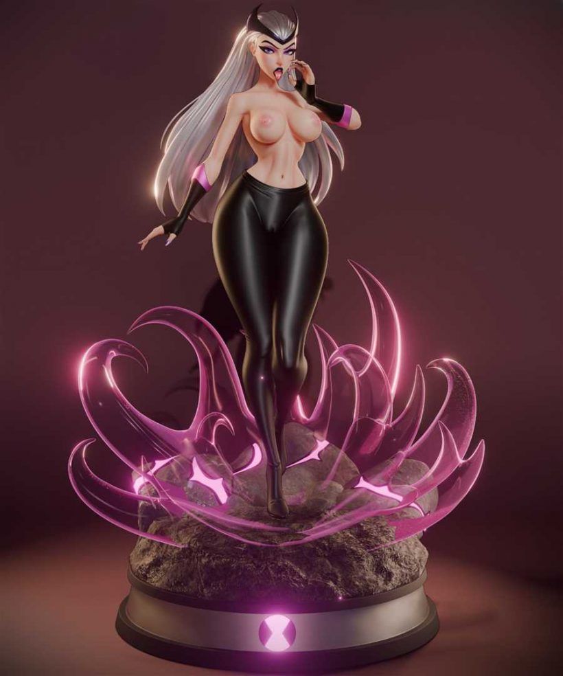 3896 Charmcaster NSFW - Ben 10 - STL 3D Print Files