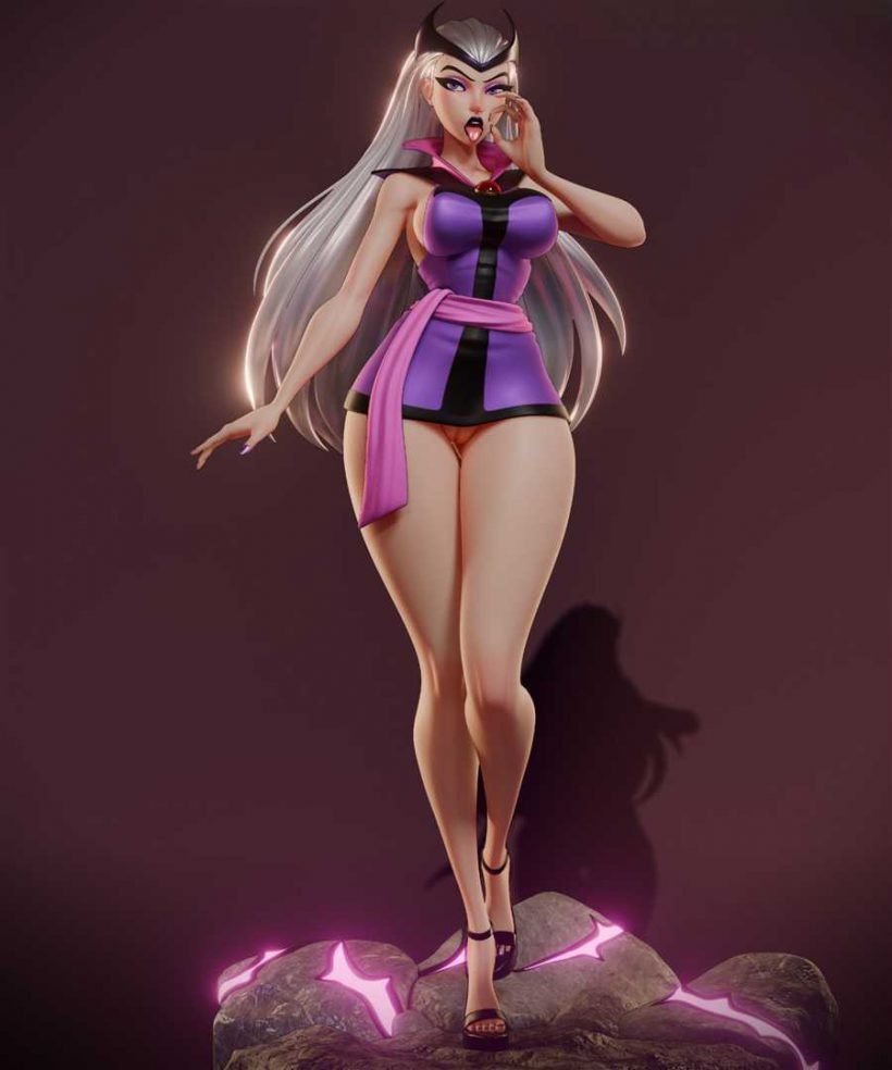 3896 Charmcaster NSFW - Ben 10 - STL 3D Print Files