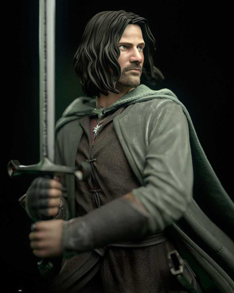 3939 Aragorn - Lord of the Rings - STL 3D Print Files
