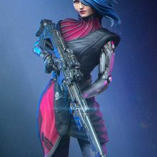 4106 Aryn - Cyberpunk Assassin - STL 3D Print Files