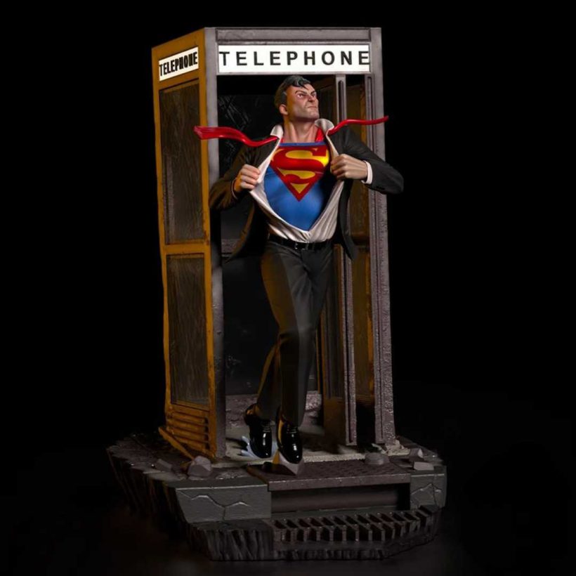 Clark kent superman 3d printing stl files