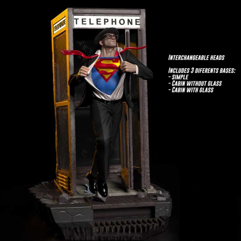Clark kent superman 3d printing stl files