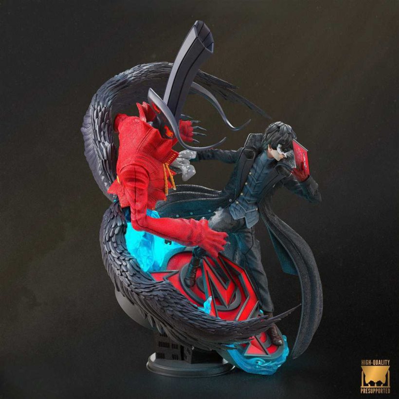 3964 Joker and Arsene - Persona 5 - STL 3D Print Files