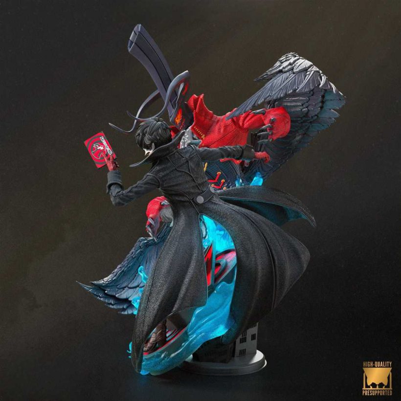 3964 Joker and Arsene - Persona 5 - STL 3D Print Files