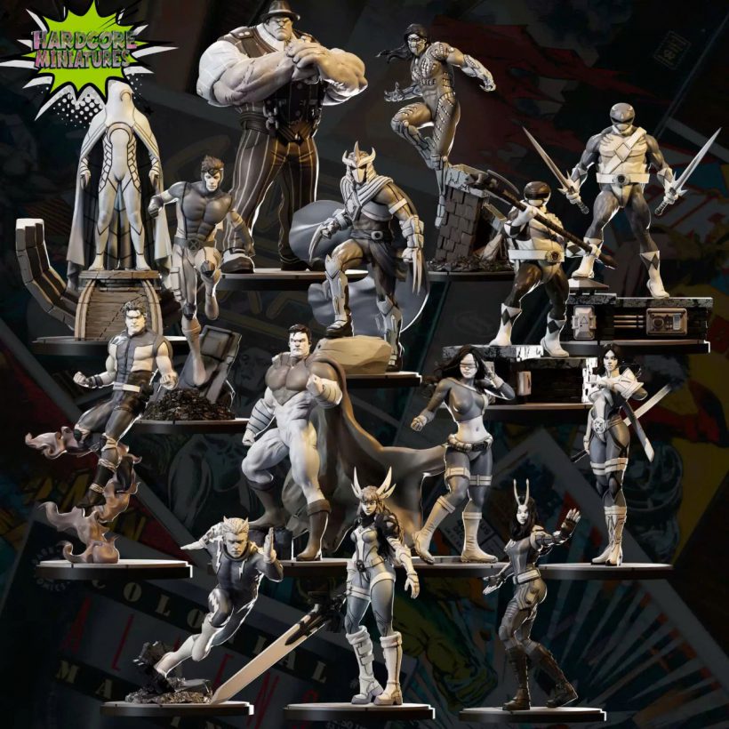 May 2025 Hardcore miniatures