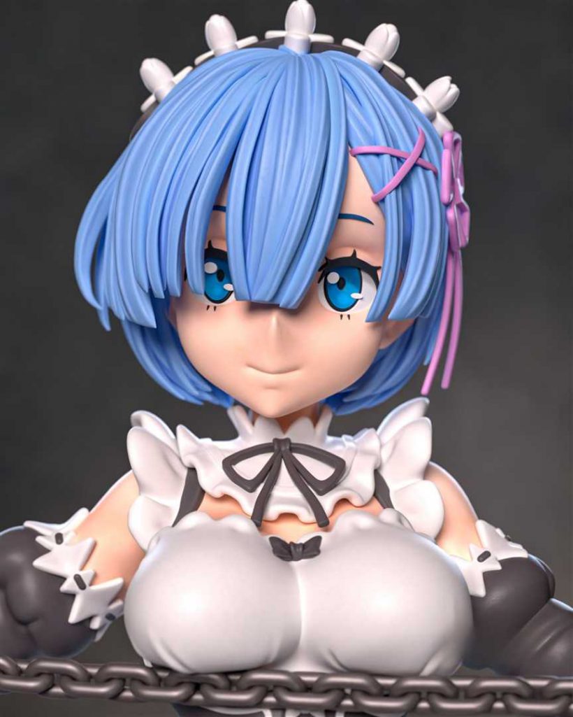4089 Rem NSFW - Re:Zero - STL 3D Print Files
