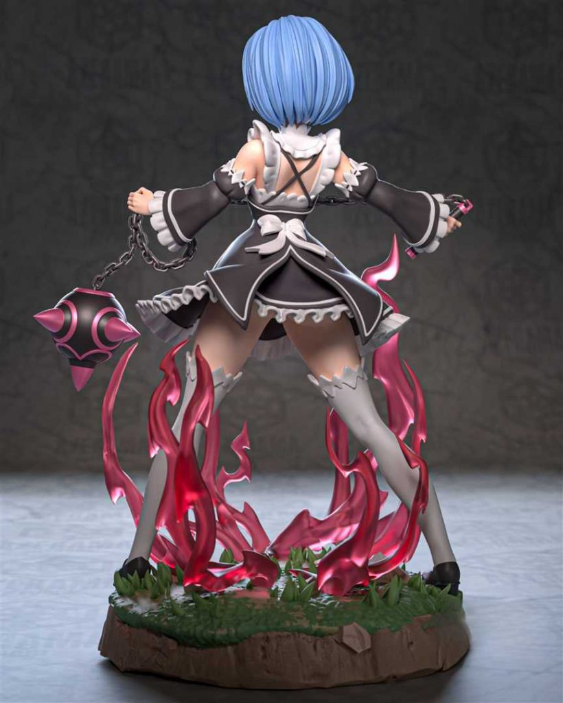 4089 Rem NSFW - Re:Zero - STL 3D Print Files