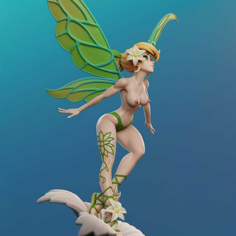 3985 Tinker Bell NSFW - Peter Pan - STL 3D Print Files