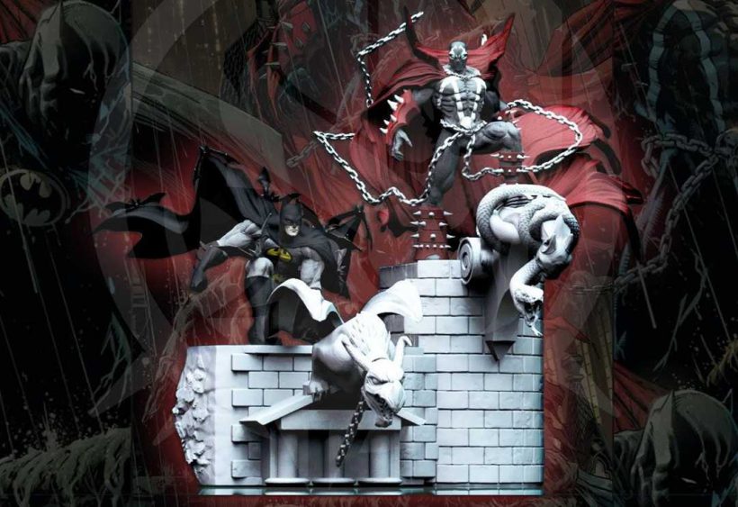 Batman & spawn 3d printing stl files