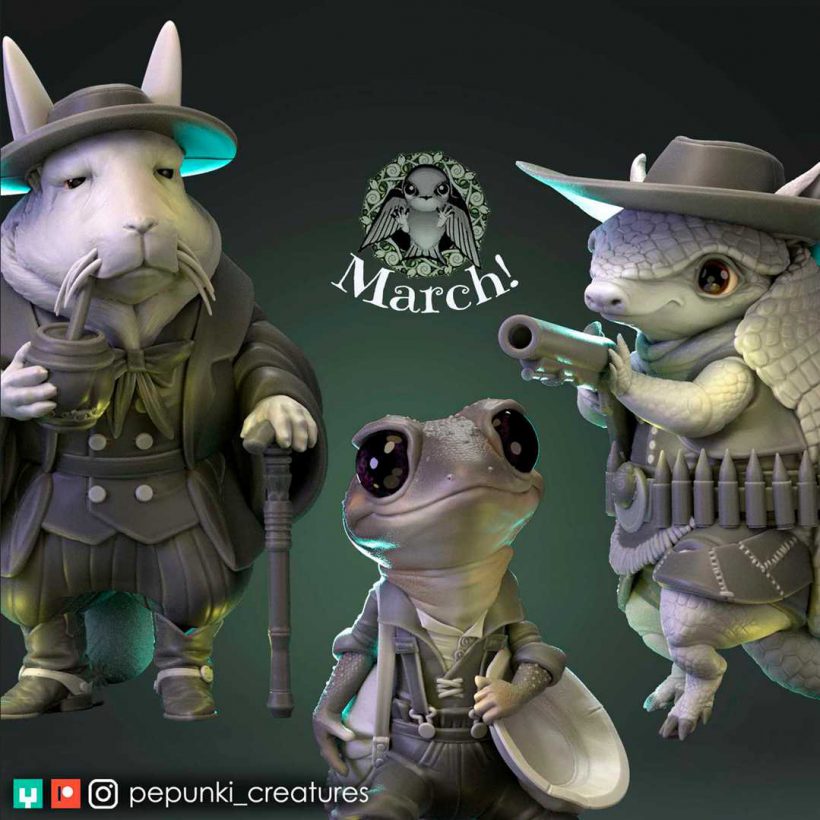 March 2025 Pepunki Creatures