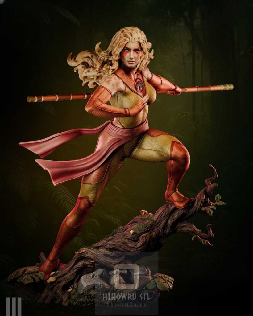 4288 Cheetara - ThunderCats - STL 3D Print Files