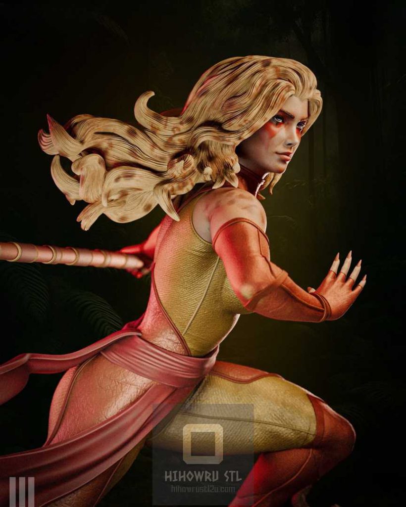 4288 Cheetara - ThunderCats - STL 3D Print Files