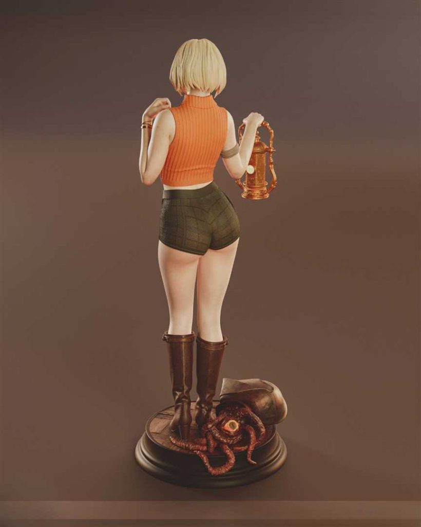 4233 Ashley Graham NSFW - Resident Evil - STL 3D Print Files X 3D Animations