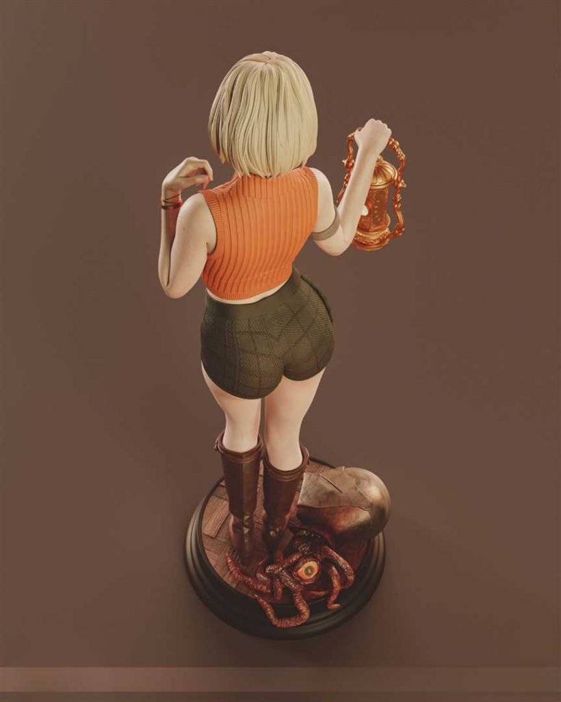 4233 Ashley Graham NSFW - Resident Evil - STL 3D Print Files X 3D Animations