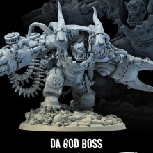 Da god boss 3d print stl files – High quality 3d models