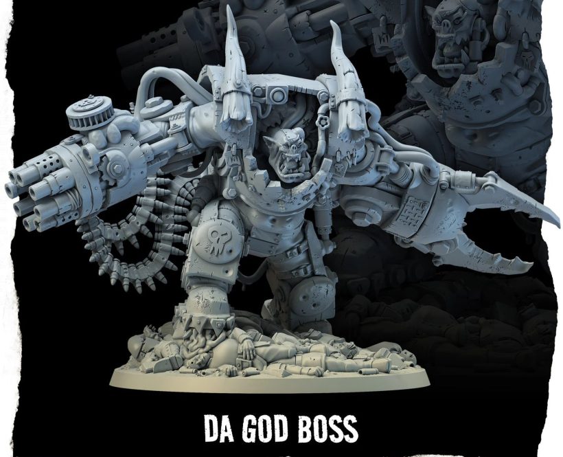 Da god boss 3d print stl files – High quality 3d models