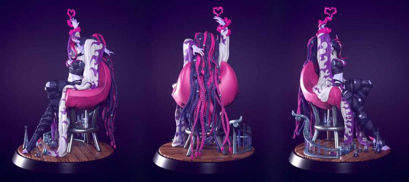 4307 Violet NSFW - STL 3D Print Files