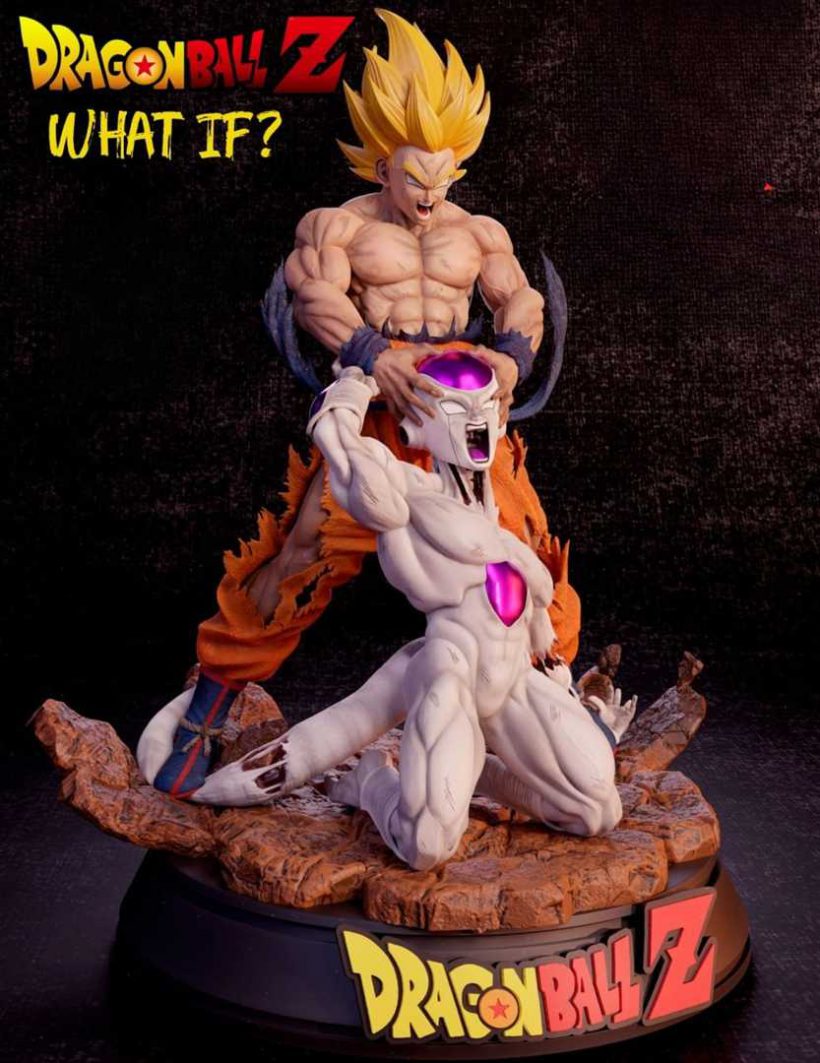 Goku vs Frieza 2024 3d print stl files – High quality 3d models