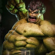 4419 The Hulk - Marvel Comics - STL 3D Print Files