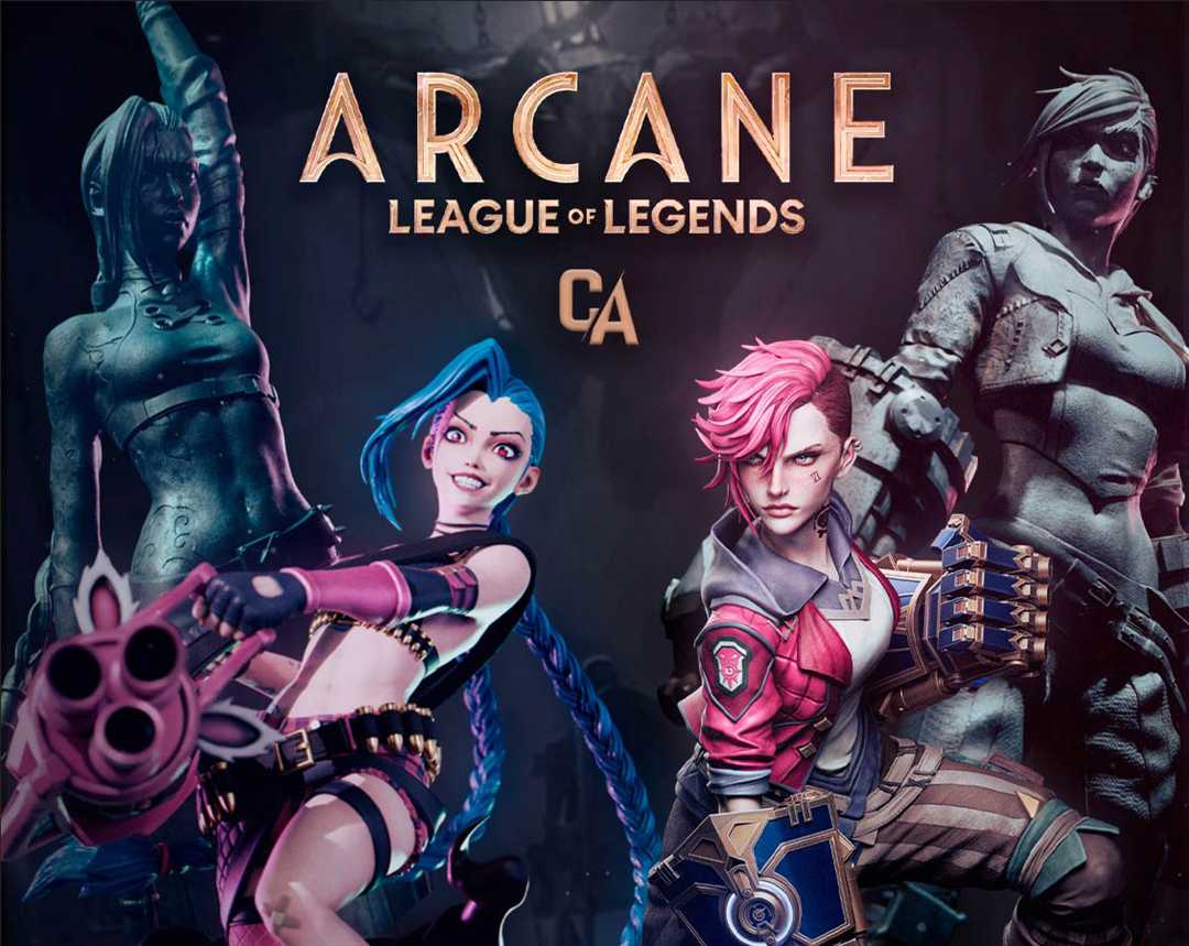 CA 3D STUDIOS – Arcane League of Legends – 3D Kiee Shop