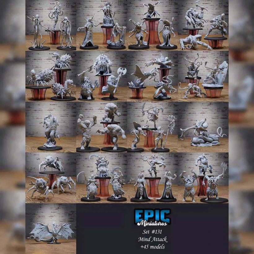 Epic Miniatures – July 2025 – Mind Attack
