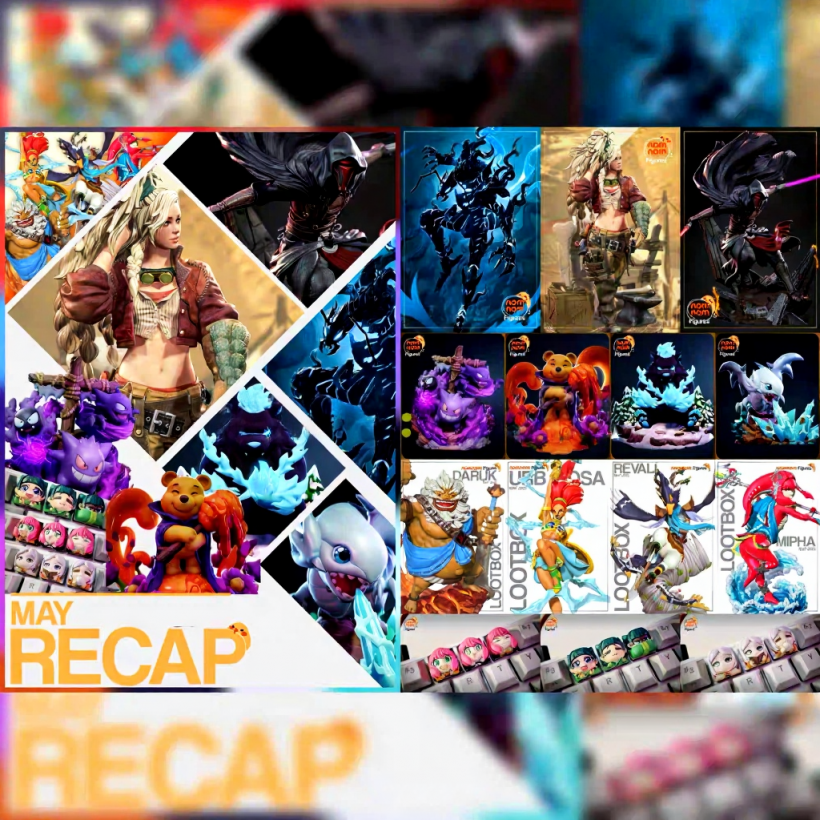 Nomnom Figures – May 2025