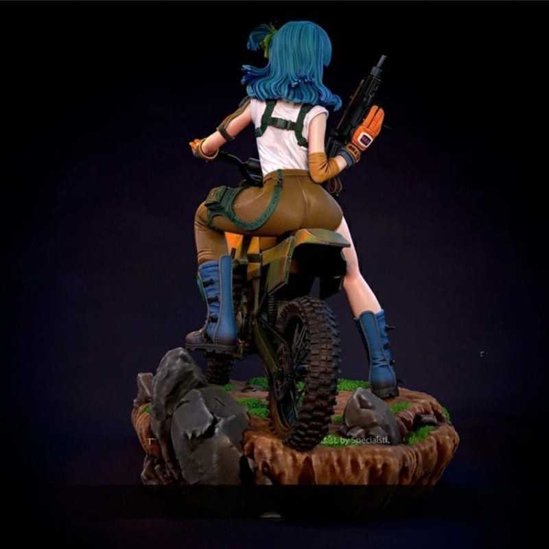 Bulma on motorcycle - STL 3D print files