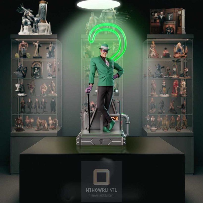 4334 The Riddler - Batman - STL 3D Print Files