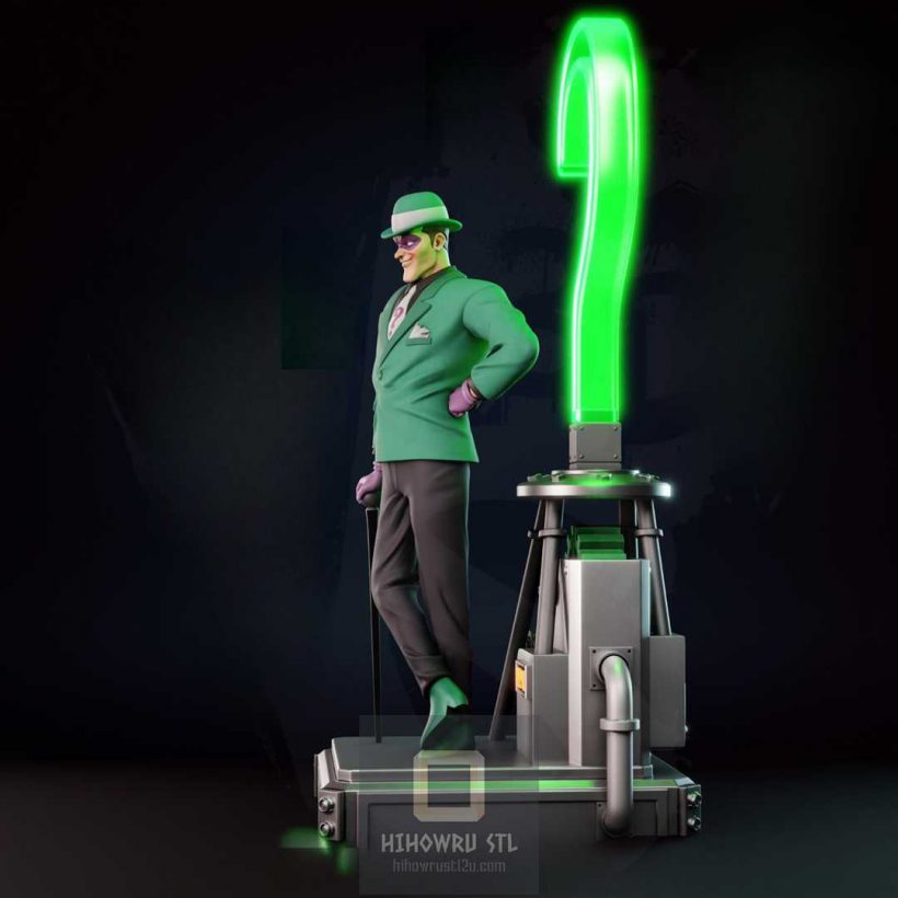 4334 The Riddler - Batman - STL 3D Print Files