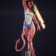 4650 Malevola NSFW - Dispatch - STL 3D Print Files