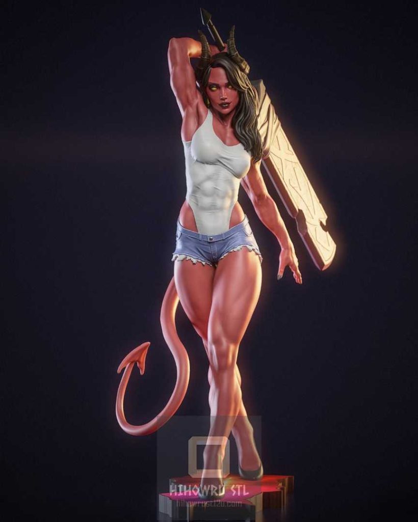 4650 Malevola NSFW - Dispatch - STL 3D Print Files