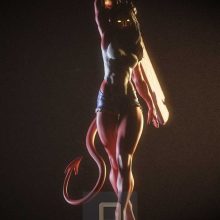 4650 Malevola NSFW - Dispatch - STL 3D Print Files