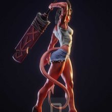 4650 Malevola NSFW - Dispatch - STL 3D Print Files