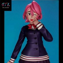 Aira Shiratori STL - Dandadan - 3D Printable Figure