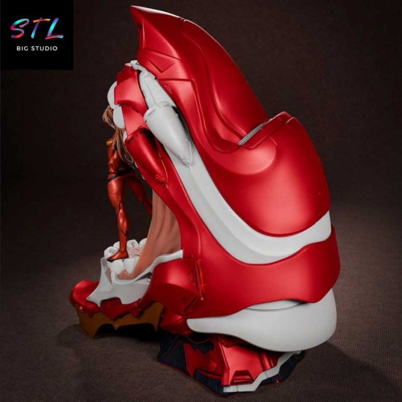 Asuka Langley STL Figure - Evangelion - 3D Printable Model