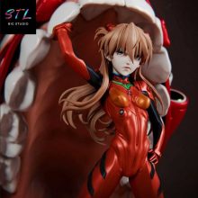 Asuka Langley STL Figure - Evangelion - 3D Printable Model
