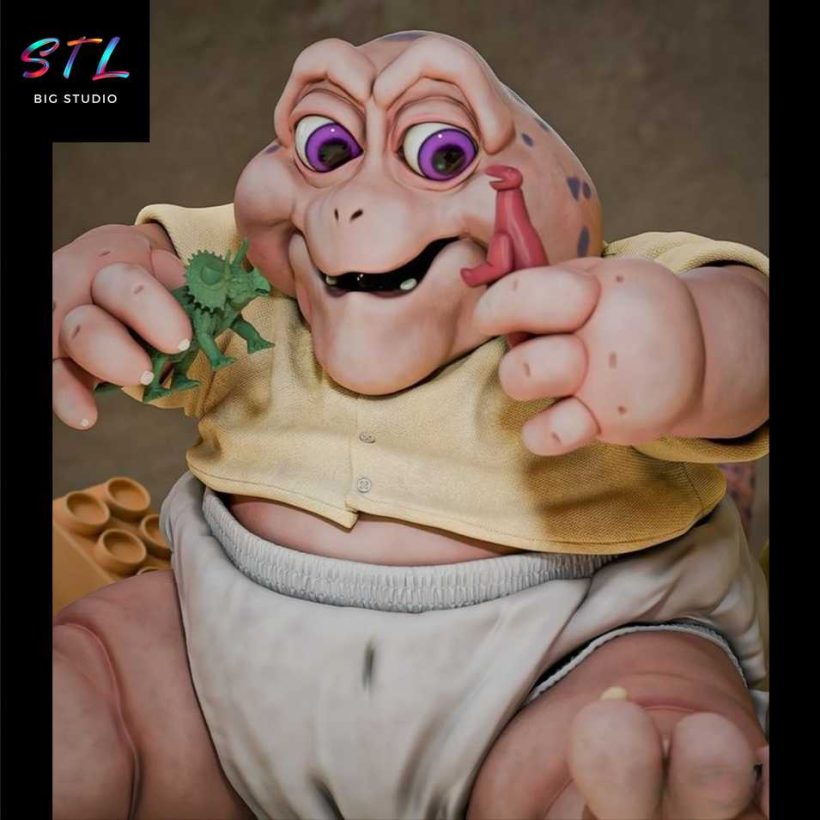 Baby Sinclair STL - Dinosaurs - 3D Printable Figure