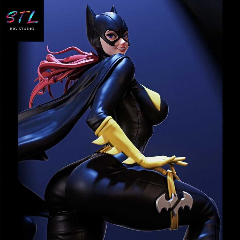 Batgirl STL - DC Comics - 3D Printable Figure