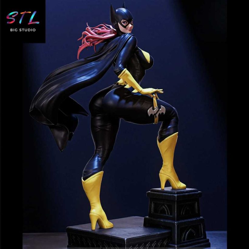 Batgirl STL - DC Comics - 3D Printable Figure